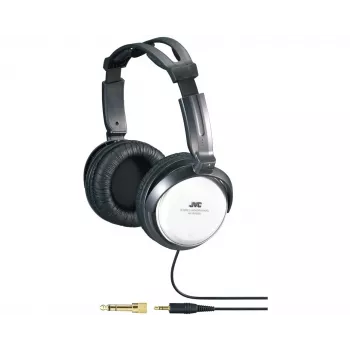 JVC HA-RX500-E ausinės laidinės ant galvos muzikai, juodos, baltos