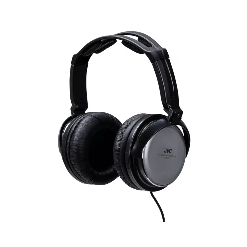 JVC HA-RX500-E ausinės laidinės ant galvos muzikai, juodos, baltos