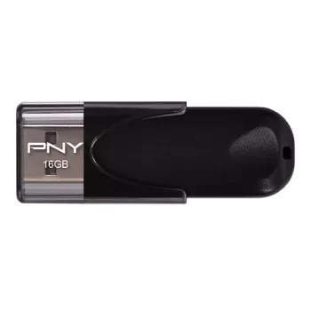 USB atmintinė PNY 16GB USB Type-A Attaché 4 2.0 Juoda