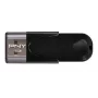 USB atmintinė PNY 16GB USB Type-A Attaché 4 2.0 Juoda