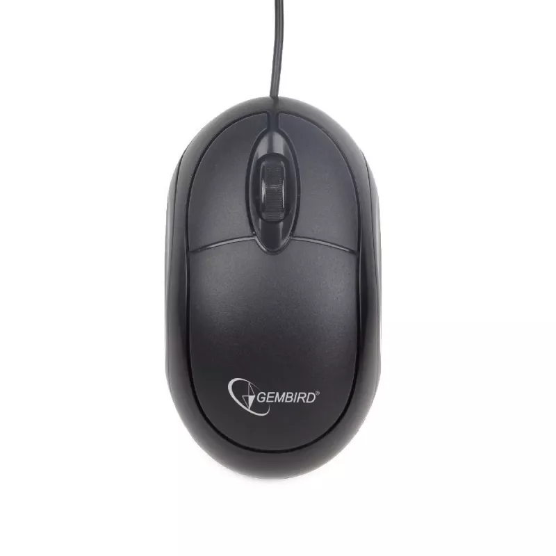 GEMBIRD pelė Optical MUS-U-01 - 3 Button Wheel USB Juoda