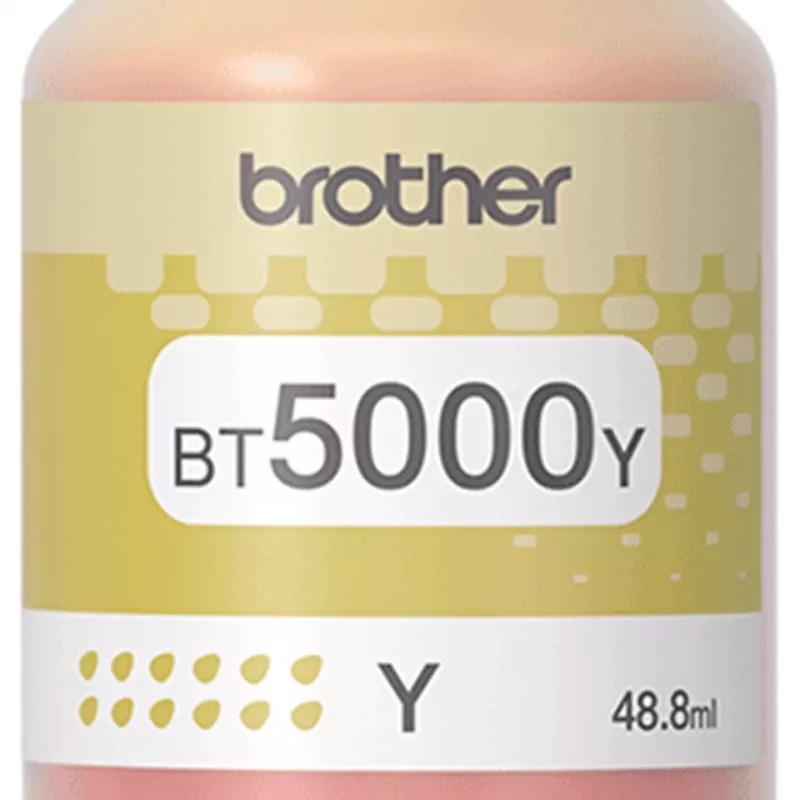 Brother BT5000Y rašalo kasetė Originali Itin didelio našumo Geltona