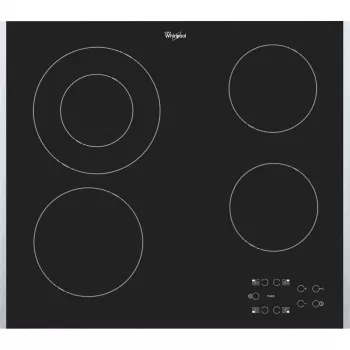 Whirlpool AKT 8130 BA Juoda Built-in Ceramic hob 4 zone(s)