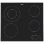 Whirlpool AKT 8130 BA Juoda Built-in Ceramic hob 4 zone(s)