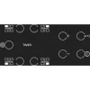 Whirlpool AKT 8130 BA Juoda Built-in Ceramic hob 4 zone(s)