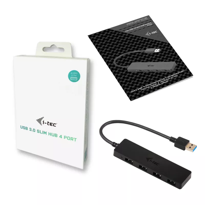 USB Hub i-tec Advance USB 3.0 plonas Passive HUB 4 Port