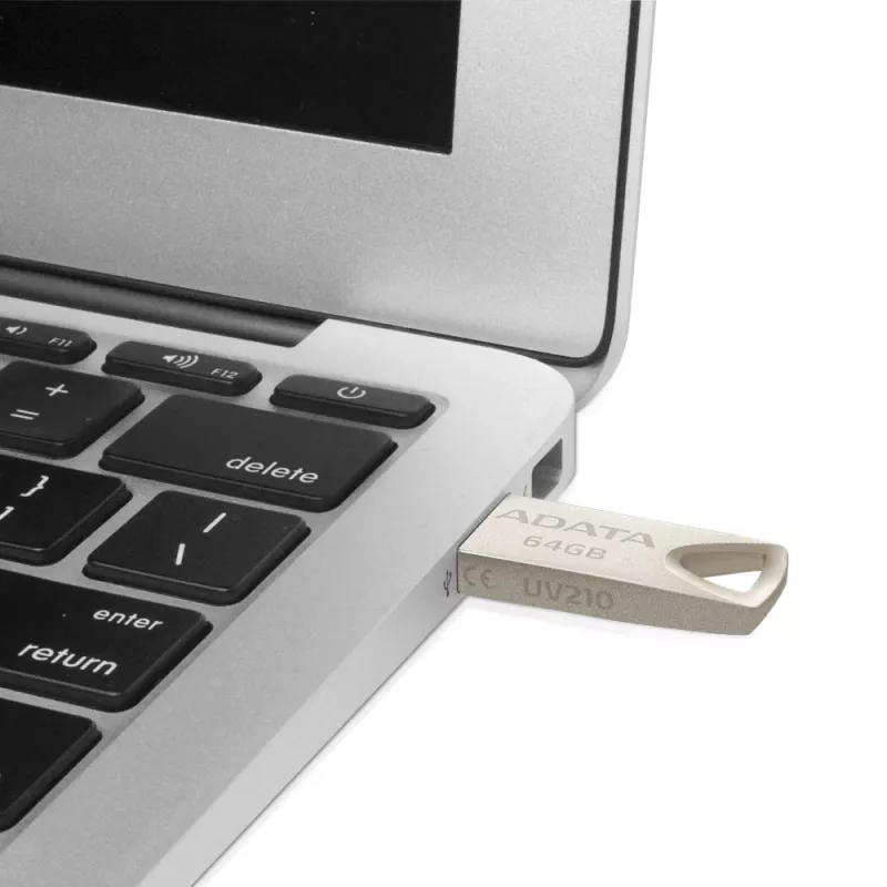 ADATA AUV210-64G-RGD USB atmintukas 64 GB USB Type-A 2.0 Smėlio spalvos