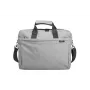 Messenger case NATEC Mustela nešiojamiesiems kompiuteriams iki 39,6 cm (15,6 col.), poliesteris, pilkas, priekinė kišenė, peties diržas