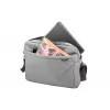 Messenger case NATEC Mustela nešiojamiesiems kompiuteriams iki 39,6 cm (15,6 col.), poliesteris, pilkas, priekinė kišenė, peties diržas