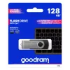 USB atmintukas GOODRAM UTS3 128 GB USB Type-A 3.2 Gen 1, juoda, 60 MB/s skaitymas, 20 MB/s rašymas