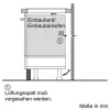 Bosch PXX675DC1E kaitlentė juoda, nerūdijantis plienas Įmontuojama zoninė indukcinė kaitlentė 4 zonos