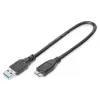 DIGITUS USB 3.0 laidas USB A - Micro USB B (ak-300117-003-s)