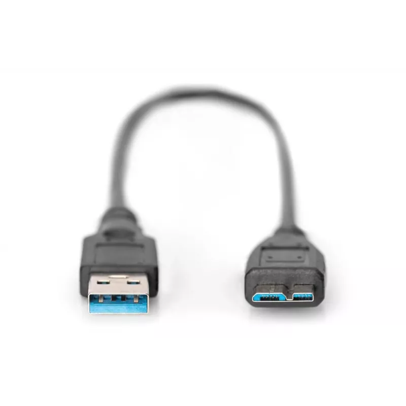 DIGITUS USB 3.0 laidas USB A - Micro USB B (ak-300117-003-s)