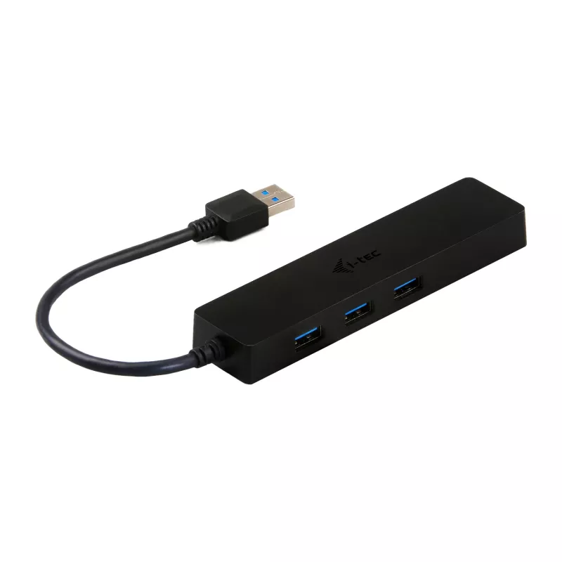 i-tec Advance USB 3.0 plonas HUB 3 prievadų Gigabito Ethernet adapteris, juodas