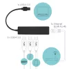 i-tec Advance USB 3.0 plonas HUB 3 prievadų Gigabito Ethernet adapteris, juodas
