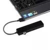 i-tec Advance USB 3.0 plonas HUB 3 prievadų Gigabito Ethernet adapteris, juodas