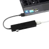 i-tec Advance USB 3.0 plonas HUB 3 prievadų Gigabito Ethernet adapteris, juodas