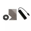 i-tec Advance USB 3.0 plonas HUB 3 prievadų Gigabito Ethernet adapteris, juodas