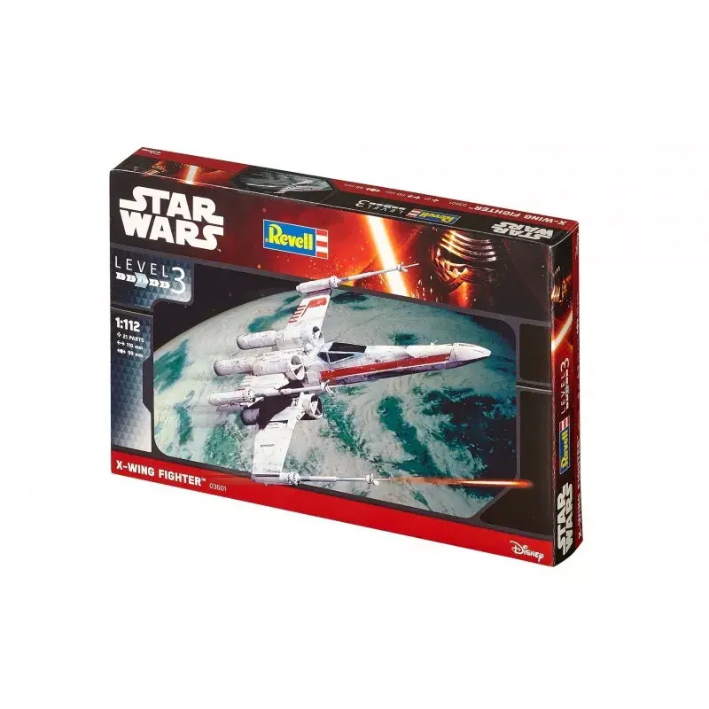 Erdvėlaivio modelis Revell X-wing Fighter