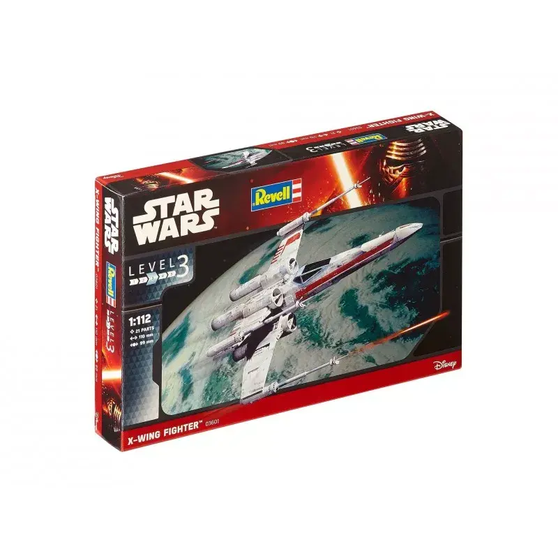 Erdvėlaivio modelis Revell X-wing Fighter