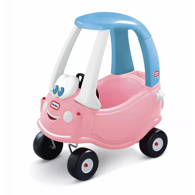 Little Tikes Cozy Coupe Princess, 1,5 m., 4 ratai, plastikas, mėlyna, rožinė, balta