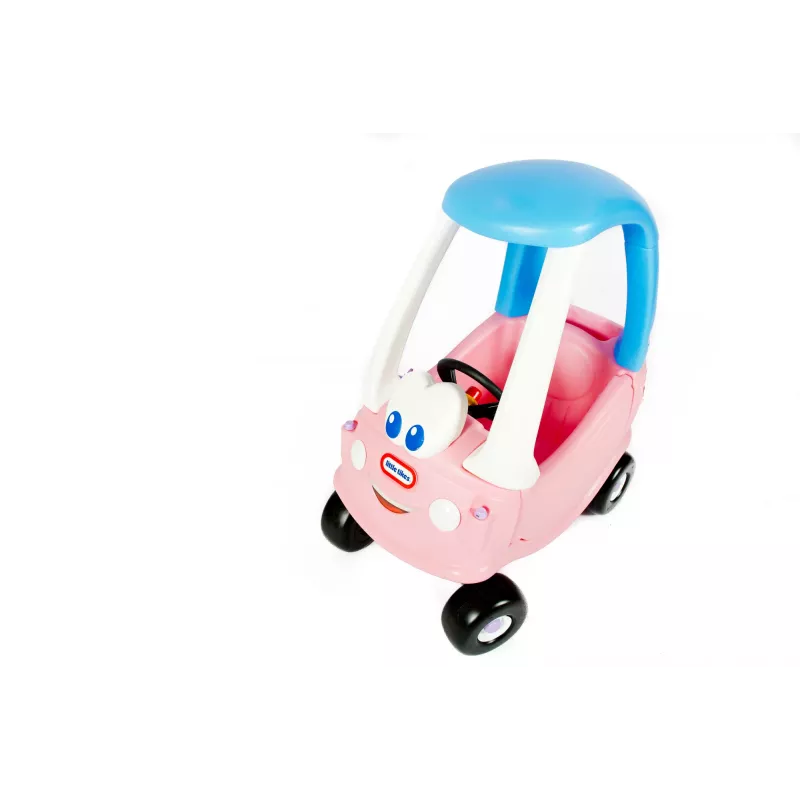 Little Tikes Cozy Coupe Princess, 1,5 m., 4 ratai, plastikas, mėlyna, rožinė, balta