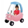 Little Tikes Cozy Coupe Princess, 1,5 m., 4 ratai, plastikas, mėlyna, rožinė, balta
