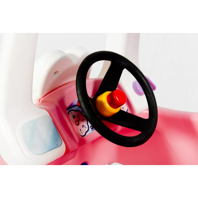 Little Tikes Cozy Coupe Princess, 1,5 m., 4 ratai, plastikas, mėlyna, rožinė, balta