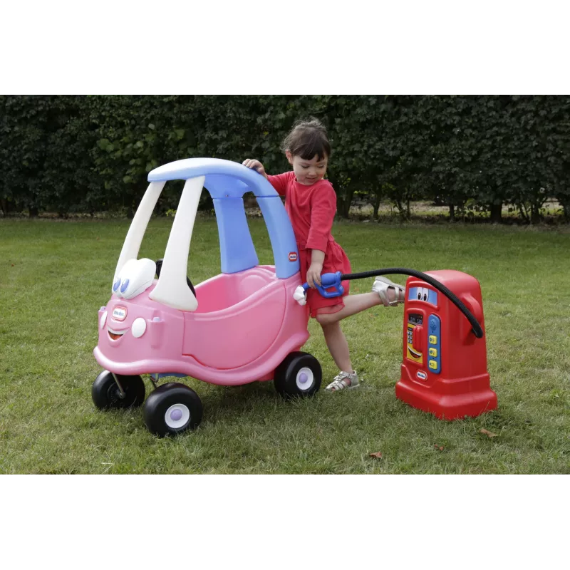 Little Tikes Cozy Coupe Princess, 1,5 m., 4 ratai, plastikas, mėlyna, rožinė, balta