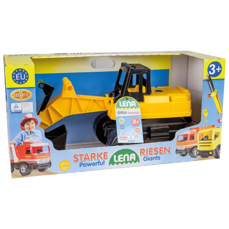 Lena GIGA TRUCKS 02047 žaidimų transporto priemonė / žaidimų trasa