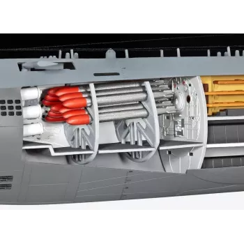 Revell povandeninio laivo modelis U-Boot Typ XXI U 2540 & Interieur