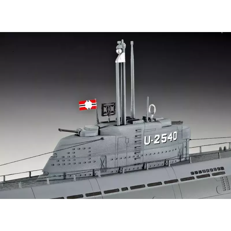 Revell povandeninio laivo modelis U-Boot Typ XXI U 2540 & Interieur