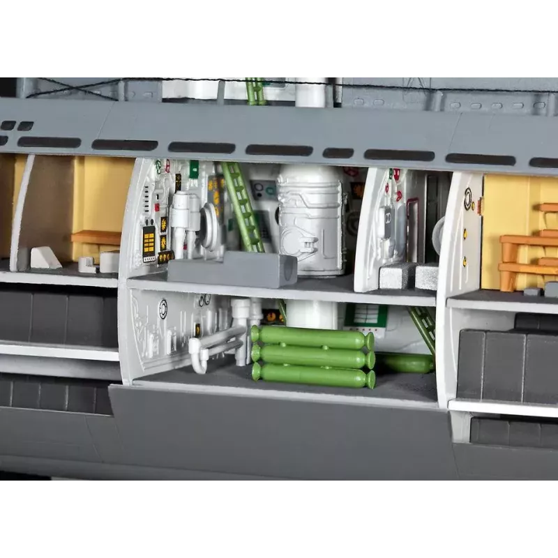 Revell povandeninio laivo modelis U-Boot Typ XXI U 2540 & Interieur