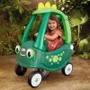 Little Tikes Cozy Coupe Dino, 1,5 m., 4 ratai, plastikas, juoda, žalia