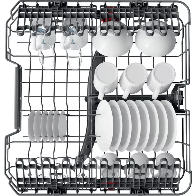 Whirlpool WBC3C26B Pusiau įmontuojamas 14 komplektų