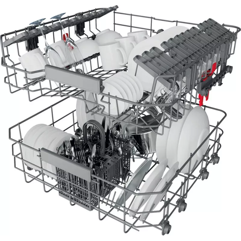 Whirlpool WBC3C26B Pusiau įmontuojamas 14 komplektų