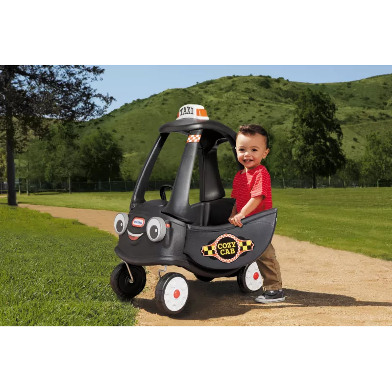Little Tikes Cozy Coupe Cab juoda, 1,5 m., 4 ratai, plastikas, juoda