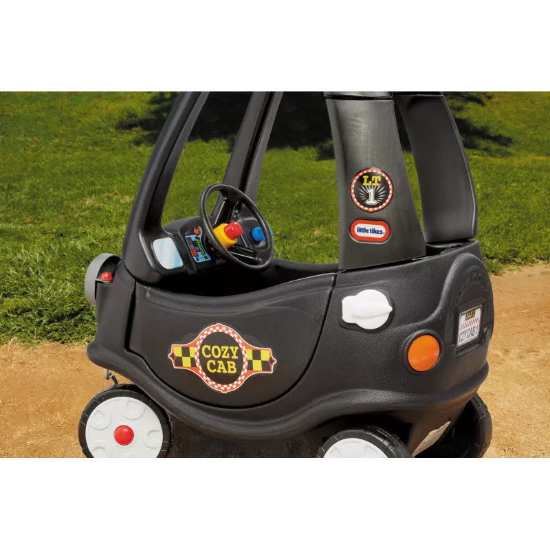 Little Tikes Cozy Coupe Cab juoda, 1,5 m., 4 ratai, plastikas, juoda