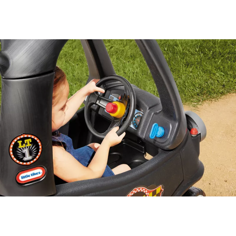 Little Tikes Cozy Coupe Cab juoda, 1,5 m., 4 ratai, plastikas, juoda