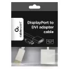 GEMBIRD DisplayPort į HDMI adapterio kabelis - Baltas