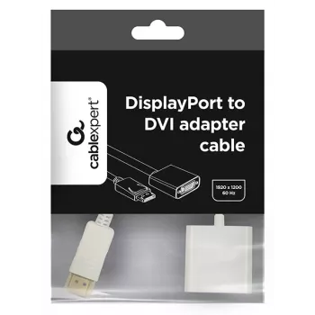GEMBIRD DisplayPort į HDMI adapterio kabelis - Baltas