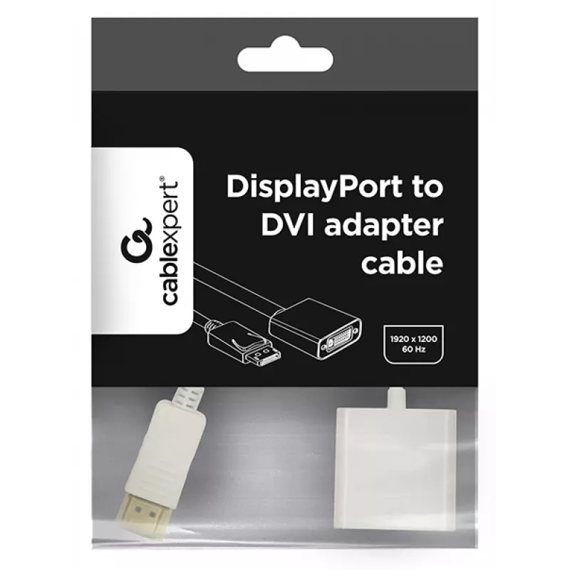 GEMBIRD DisplayPort į HDMI adapterio kabelis - Baltas