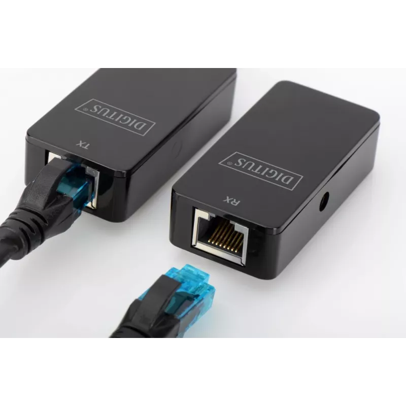DIGITUSB USB ilgintuvas, skirtas USB 2.0 naudojimui su Cat5/5e/6 (UTP, STP arba SFT) kabeliu iki 50 m