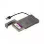HDD/SSD korpusas i-tec MySafe USB 3.0 Easy 2,5 colio išorinis dėklas juodas