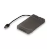 HDD/SSD korpusas i-tec MySafe USB 3.0 Easy 2,5 colio išorinis dėklas juodas