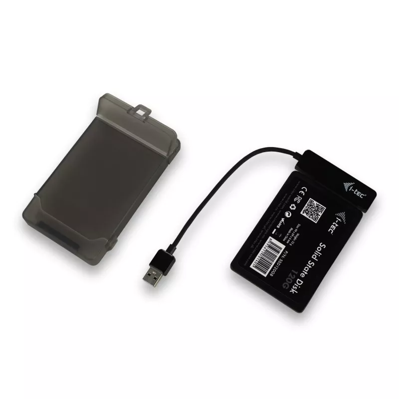 HDD/SSD korpusas i-tec MySafe USB 3.0 Easy 2,5 colio išorinis dėklas juodas