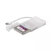 HDD/SSD korpusas i-tec MySafe USB 3.0 Easy 2,5 colio išorinis dėklas – balta