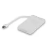 HDD/SSD korpusas i-tec MySafe USB 3.0 Easy 2,5 colio išorinis dėklas – balta