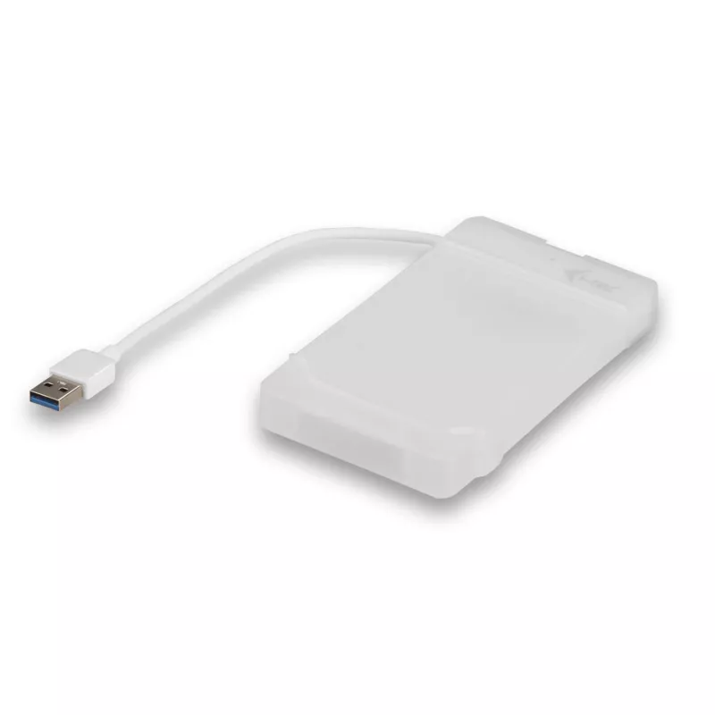HDD/SSD korpusas i-tec MySafe USB 3.0 Easy 2,5 colio išorinis dėklas – balta