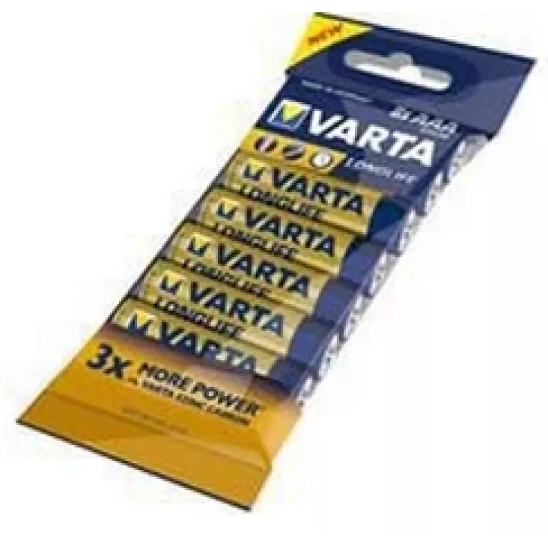 VARTA Battery Longlife Micro Aaa Lr03 1x8